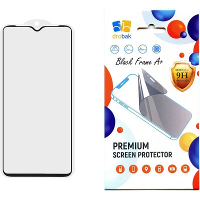 Стекло защитное Drobak Samsung Galaxy M34 5G Black Frame A+ (535352) Винница - изображение 1