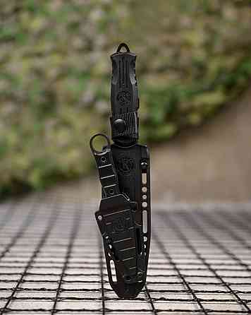 Тактичний ніж Комплект 2в1 Black ПП4735 Одеса