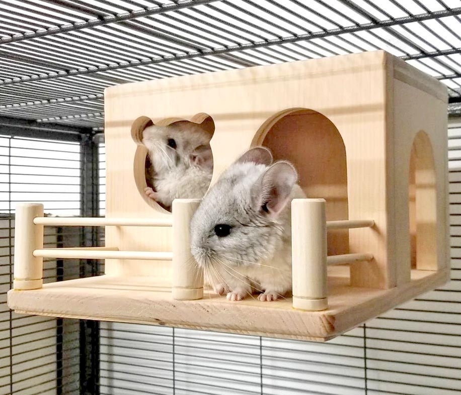 Домик для шиншиллы 
