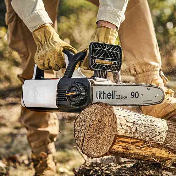 Пила аккумуляторная цепная Litheli питание от павербанка + Power Bank Litheli 20000 mAh 45W 2А Винница