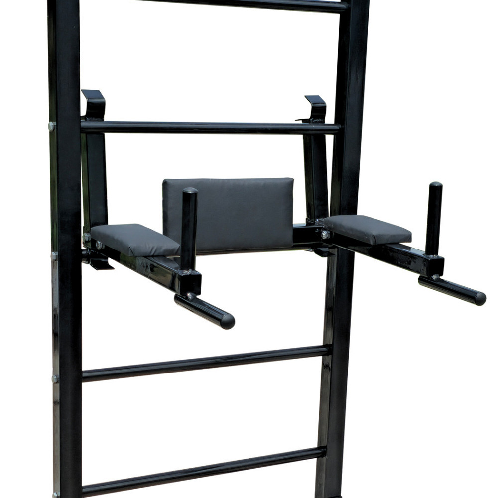 Турник + пресс + брусья напольная стойка 50х50 мм KZ-832 Черный Спортивные стенки и турники для дома разборная Киев - изображение 3