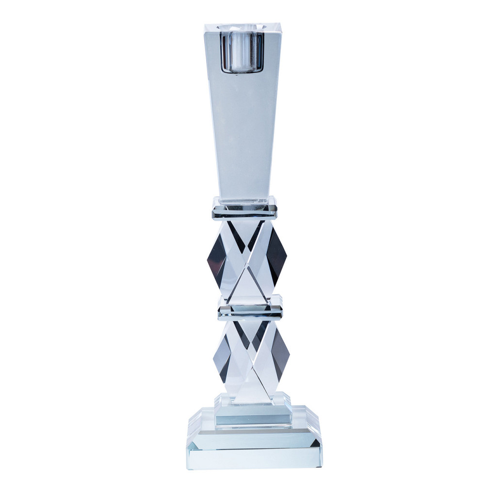 TS Kitchen Свічник 25 (см) скляний високий на 1 свічку HP36556M Киев - изображение 3