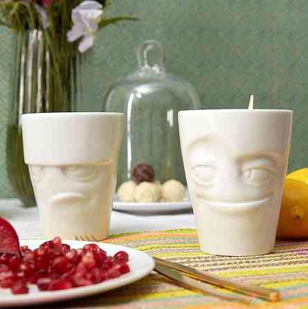 Набор чашек Tassen Я сердитый и проказник (2 чашки по 350 мл) фарфор Белый Киев