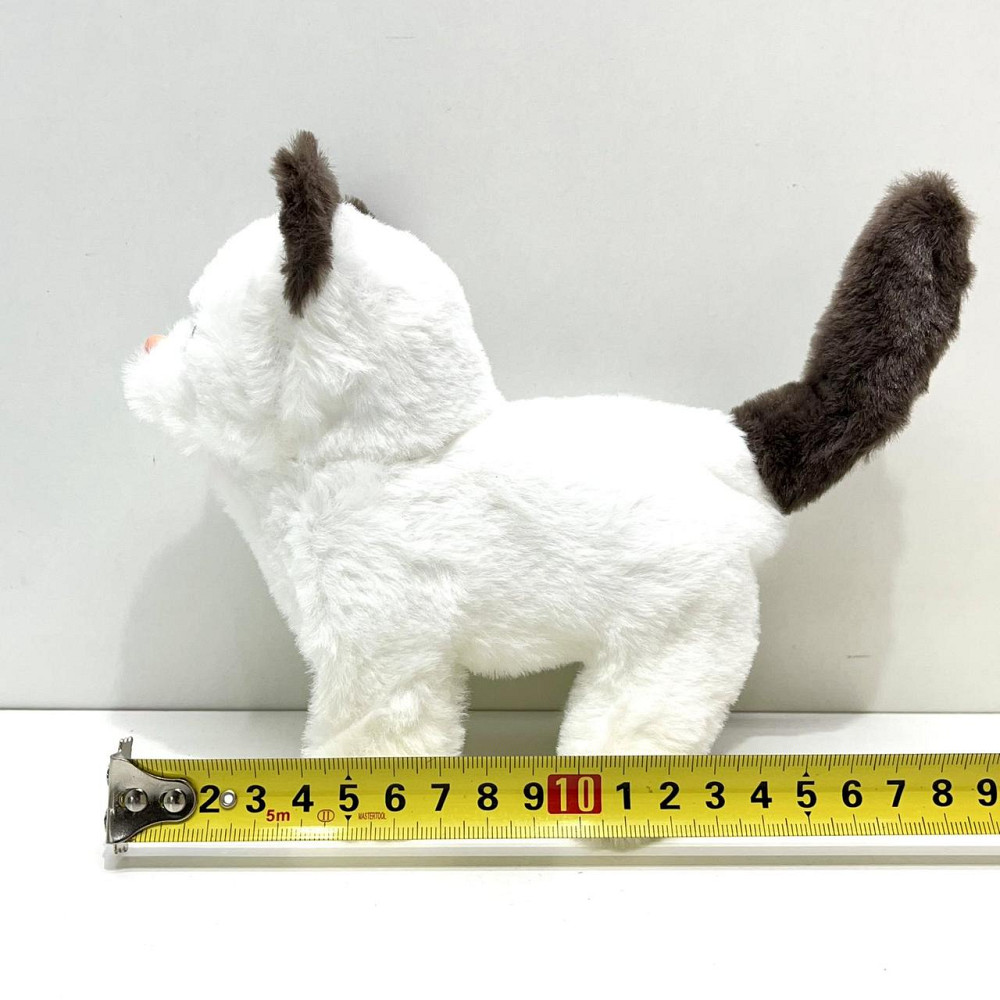 Кошеня інтерактивне ходить видає звуки ворушить хвостиком в рюкзаку Білий з чорним (777-23C) Чернігів - фото 8