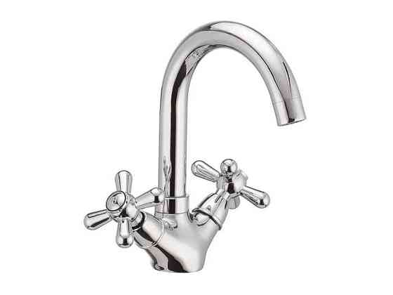 Змішувач на мийку хром DOMINOX 274 ГАЙКА ТМ HAIBA Київ