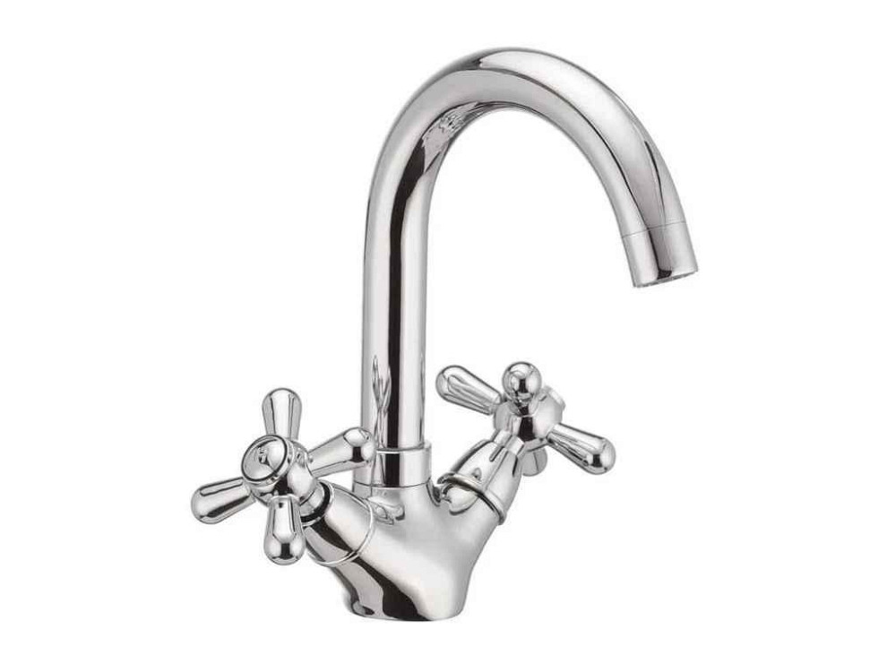 Змішувач на мийку хром DOMINOX 274 ГАЙКА ТМ HAIBA Київ - фото 1