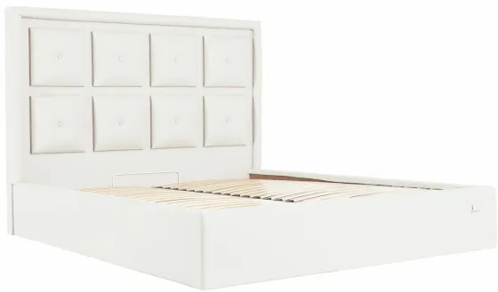 Ліжко Двоспальне Windsor Comfort 180 х 190 см Fly 2200 З підйомним механізмом та нішою для білизни Білий Київ