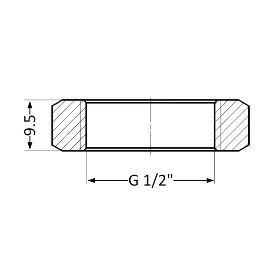 Контргайка Thermo Alliance Standart 1/2" SD40115 Київ