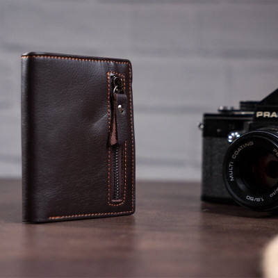 Гаманець Vintage Коричневий (14687) Вінниця - фото 4