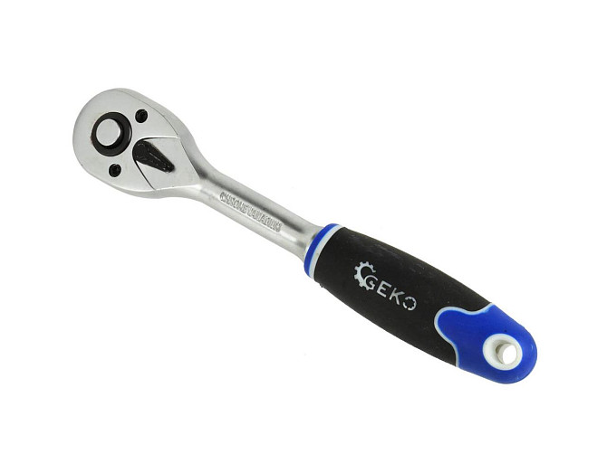 Тріскачка "GeKo"-profi 1/4" пряма 155 мм Стрый - изображение 2