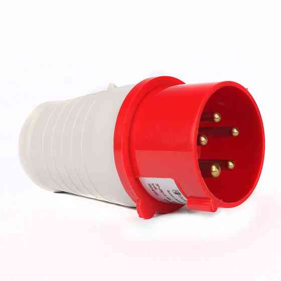 Вилка силова 5x16 3P+PE+N, 16А, 380-415 В, IP44 Днепр