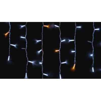 Гірлянда Delux ICICLE 100LED 2x0.7 м Жовтий flash Білий/Білий IP44 (90015181) Вінниця
