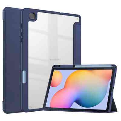 Чехол для планшета BeCover Soft Edge Pencil Mount Samsung Galaxy Tab S6 Lite 10.4 P610/P613/P615/P619 Deep Blue (708352) Винница