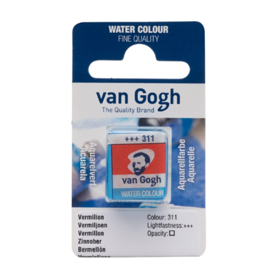 Фарба акварельна Van Gogh (311) Кіновар кювета Royal Talens Київ