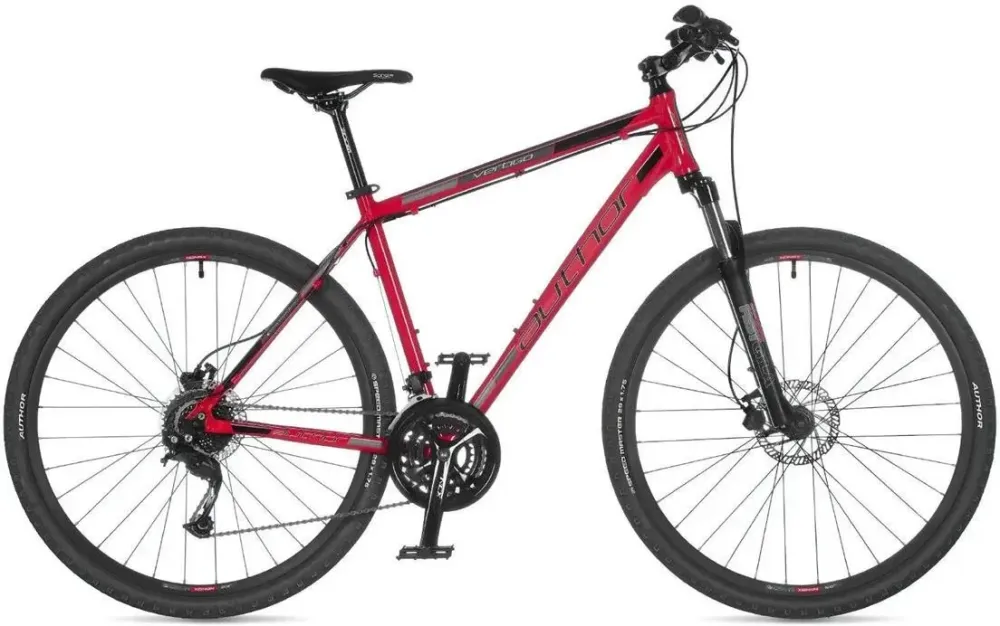 Велосипед Author Vertigo 18 Czerwony 28 2023 Київ - фото 1