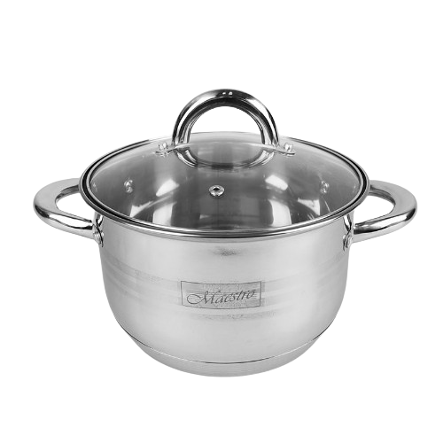 Набір каструль 6 предметів скляна кришка MR-3513-6M Maestro Житомир