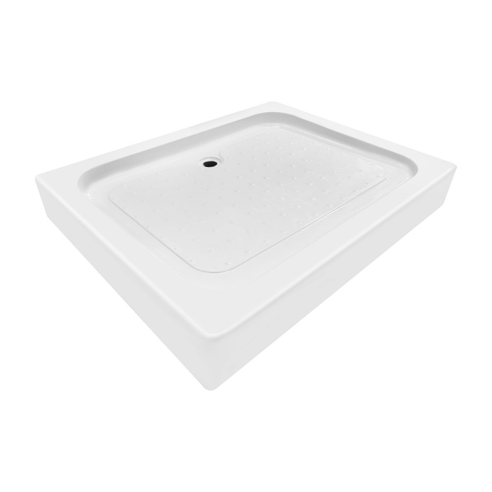 Душовий піддон KAPIELKA ST100x80х14 низький, прямокутний, діаметр зливу 52 мм Lidz Київ - фото 3