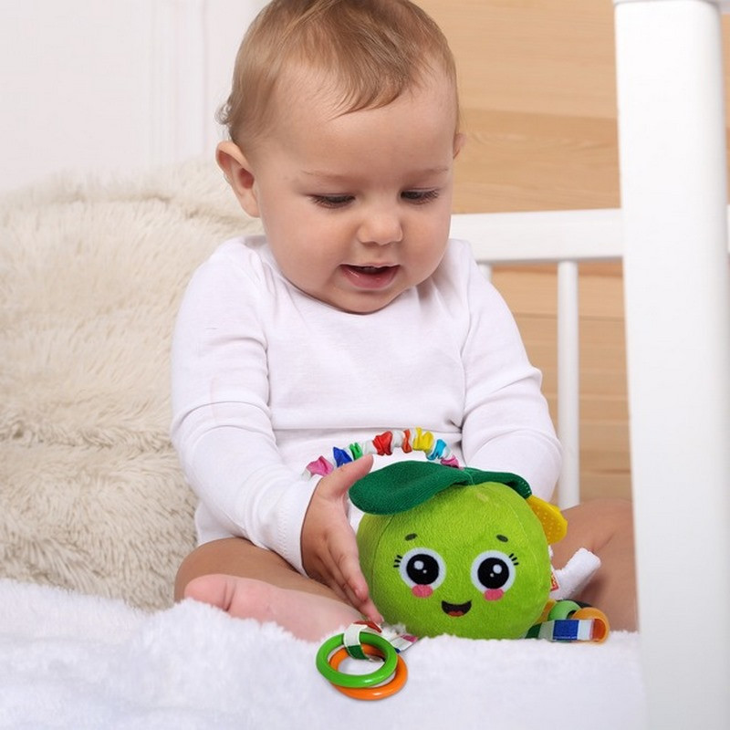 Погремушка-подвеска с прорезывателем 