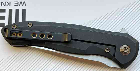 Нож складной We Knife Kitefin, titanium. Харьков