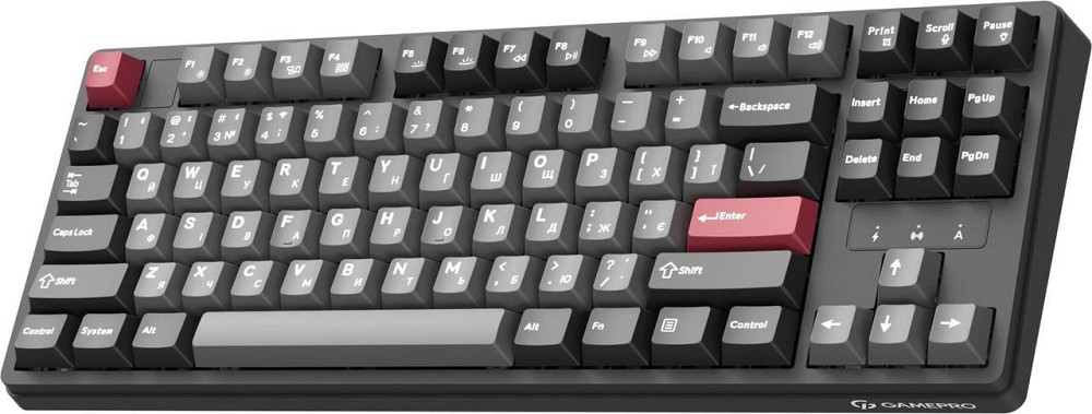 Клавіатура бездротова GamePro Asgard Ragnar Keychron Super Red Switch Black (MK285BK) ( 16903 ) Харків - фото 3