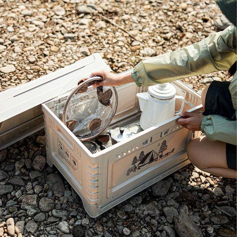 Складной контейнер для воды из ПВХ Naturehike NH20SJ040, 10л, прозрачный Киев - изображение 9