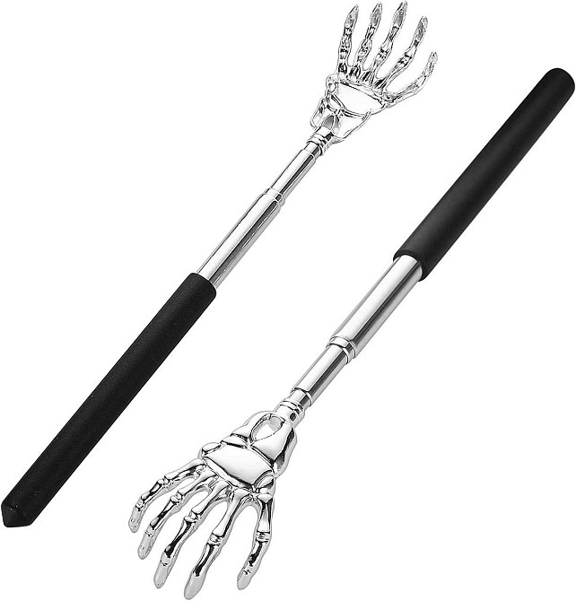 Телескопічна масажна ручка для спини 22-58 см Київ - фото 7