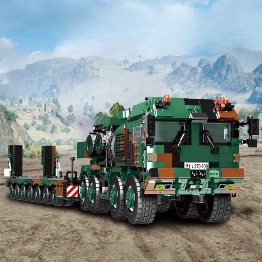 Конструктор дитячий.Транспортер для танків і бронетехніки тягач ігровий SLT-2 на 1912 деталей Кам'янець-Подільський - фото 5