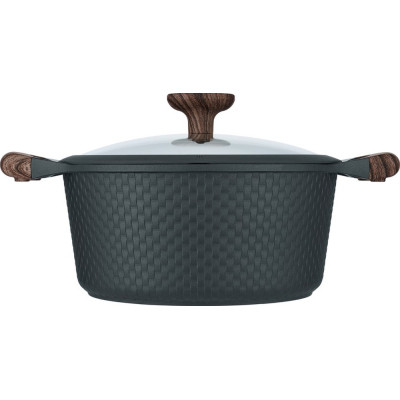 Кастрюля Resto Ran чорна 24 см 4,2 л (93903) Винница - изображение 9