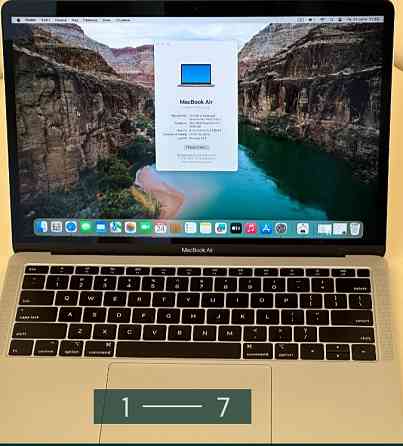 Ноутбук: MacBook Air (2018) 8/256Gb. i5 Retina. Киев