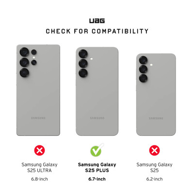 Чохол до мобільного телефона UAG Samsung Galaxy S25+ Plasma XTE with Magnet Ash/Titanium (214468113136) Вінниця - фото 2