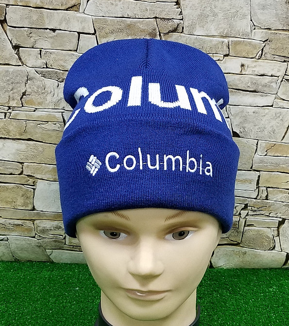 Шапка Columbia лопата стильная с отворотом двойная Киев - изображение 2