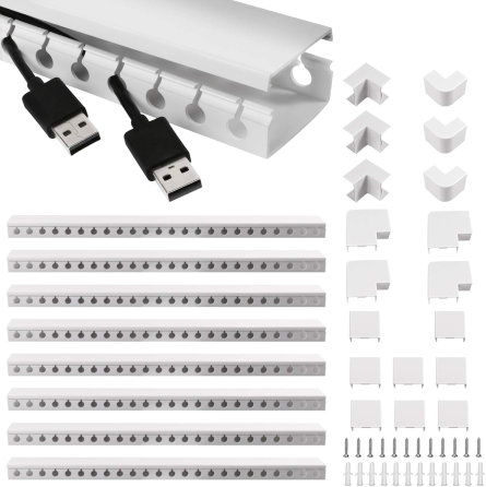 Самоклеючий канал для кабелів Alritz 9шт 3.5м Луцк