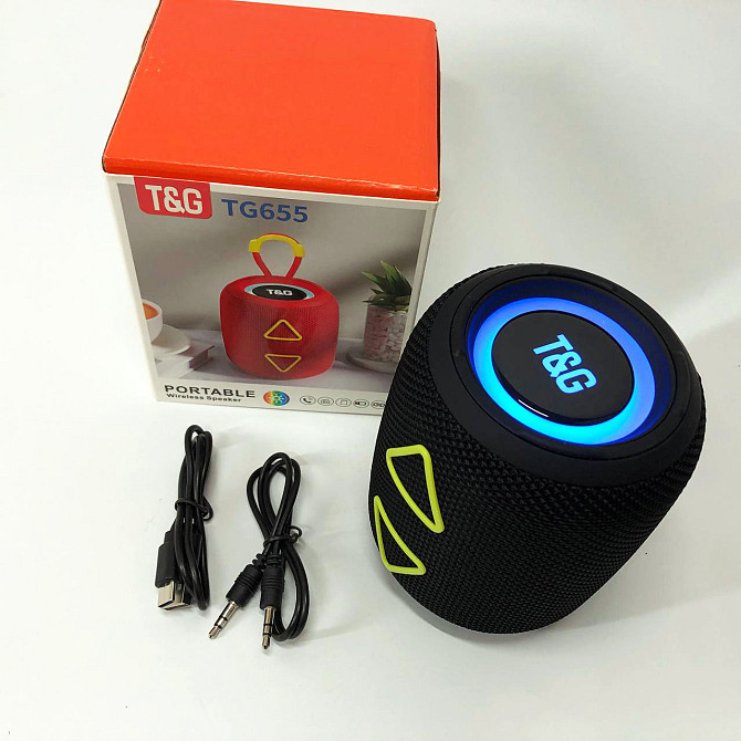 Маленькая колонка для улицы TG655, Bluetooth колонка с функцией радио, Колонки для музыки дома RW-91 Львов - изображение 9