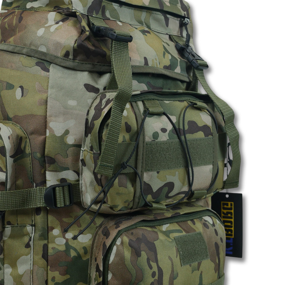 Тактичний рюкзак “Kiborg Pro” 70L Мультикам. Великий рюкзак тактичний multicam, армійський рюкзак на 70 літрів Київ - фото 9
