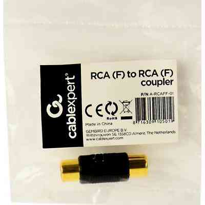 Переходник RCA F-F Cablexpert (A-RCAFF-01) Винница