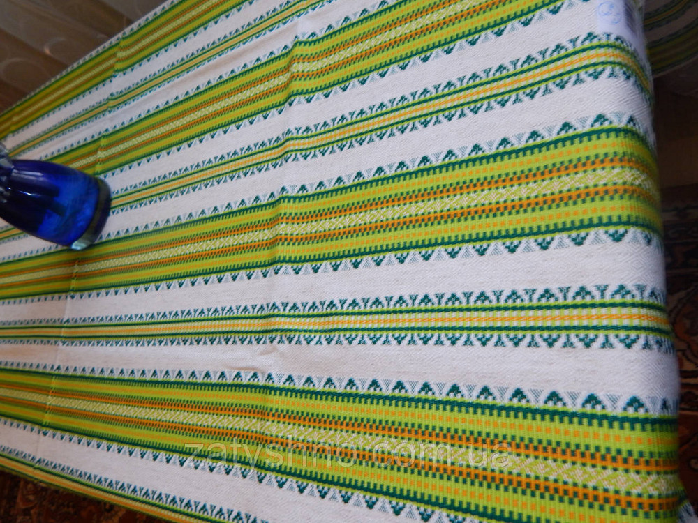 Салатовая скатерть вышитая Киев - изображение 10