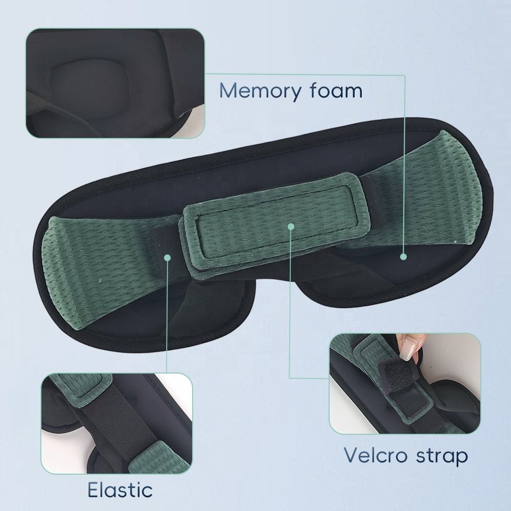 3D м'яка маска для сну, дихаюча, різні кольори Київ - фото 5