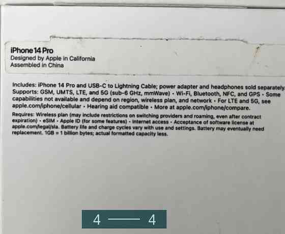 Айфон: iPhone 14 Pro 256Gb. Київ