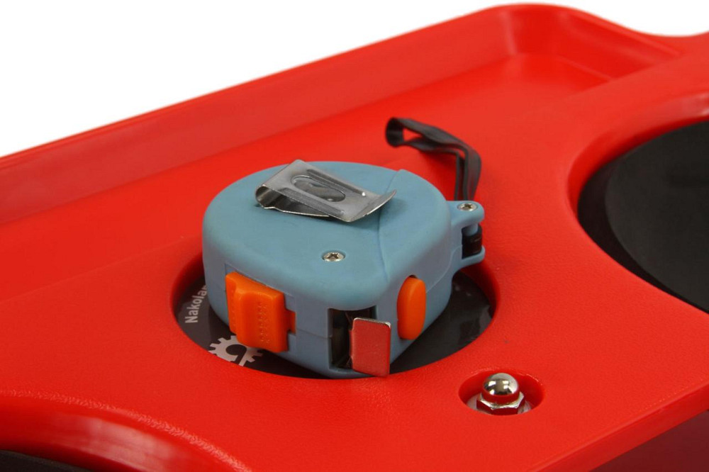 Наколінники на колесах з м'якою підкладкою автослюсарні з відсіками для СТО Mar-Pol (M80092) Нововолинськ - фото 7