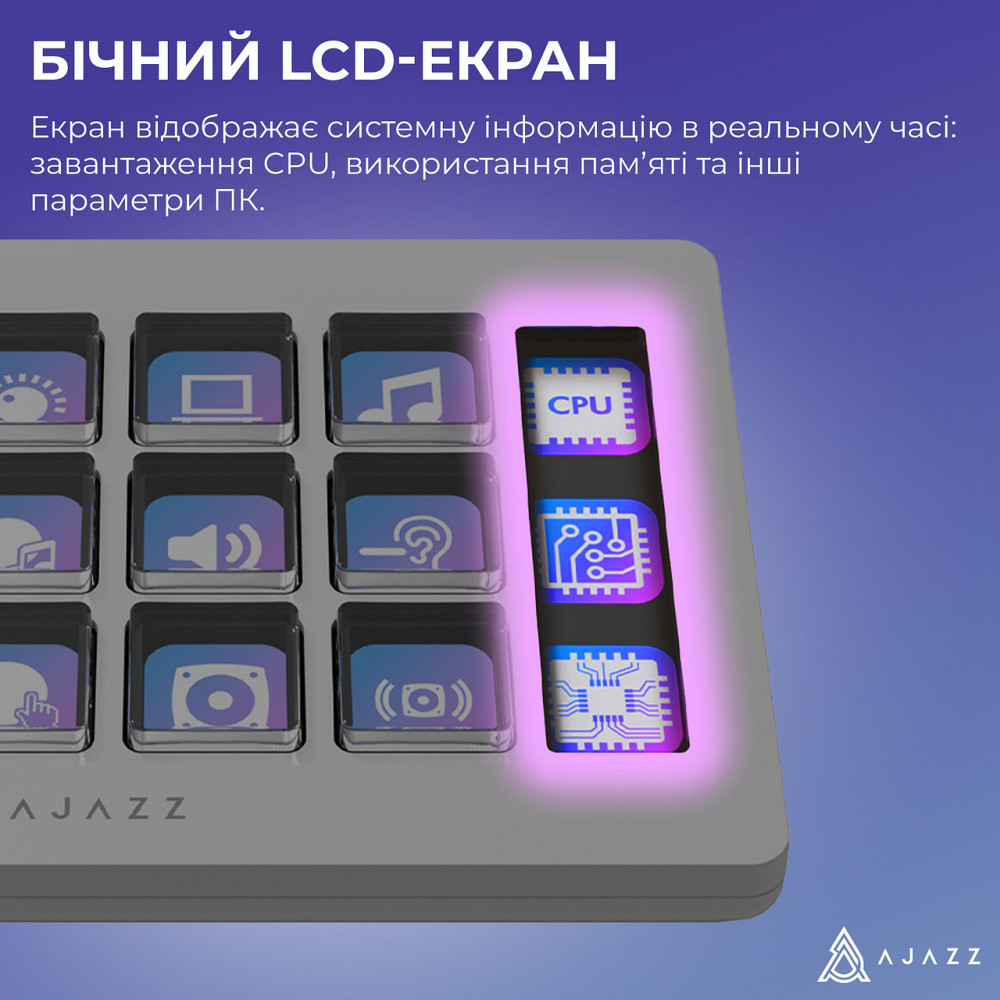 Контролер для стримінгу Ajazz AKP153E USB White (AKP153E-W) ( 22160 ) Харків - фото 10