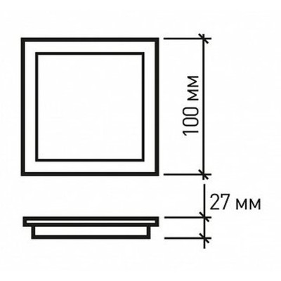Світильник Eurolamp LED Glass Downlight 6W 500 Lm 3000K (LED-DLS-6/3(glass)) Вінниця - фото 3