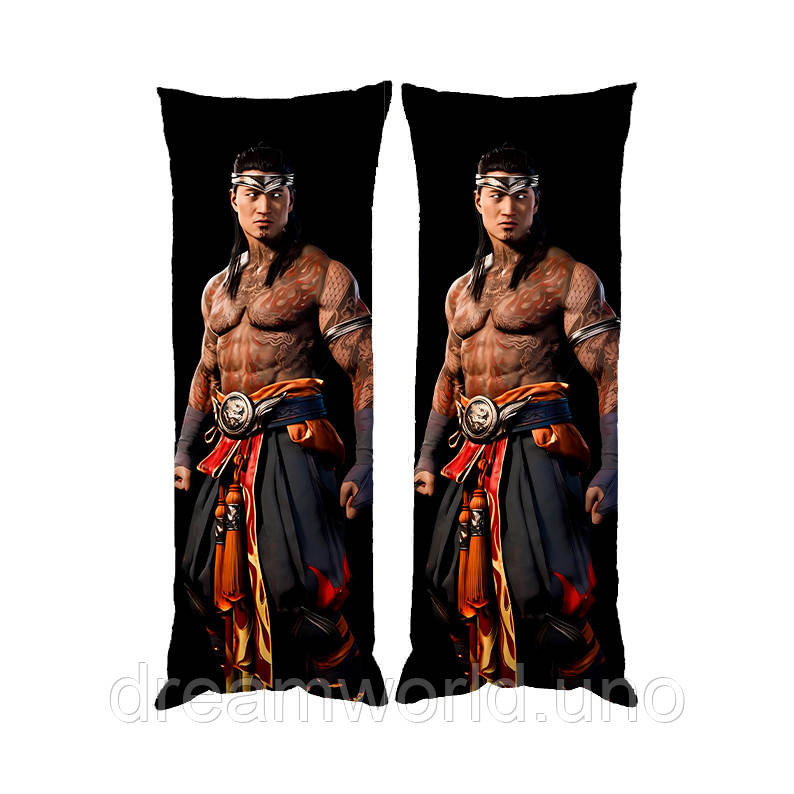 Подушка дакімакура Лю Кан Mortal Kombat декоративна подушка для обіймання Харків - фото 1
