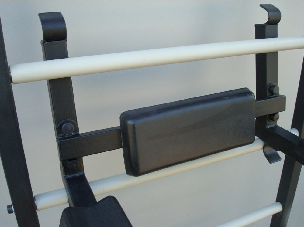 Шведська стінка металева з кільцем під грушу бруси турнік гімнастична лавка для дорослих до 120 кг Кам'янське - фото 8