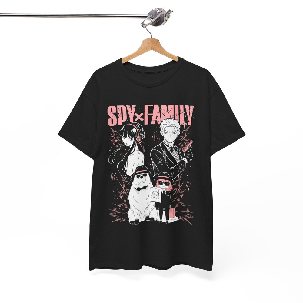 Футболка для мальчика аниме Шпион и семья оверсайз (рост от 165 до 180 ) Черний AnimeJ0167m Днепр - изображение 6