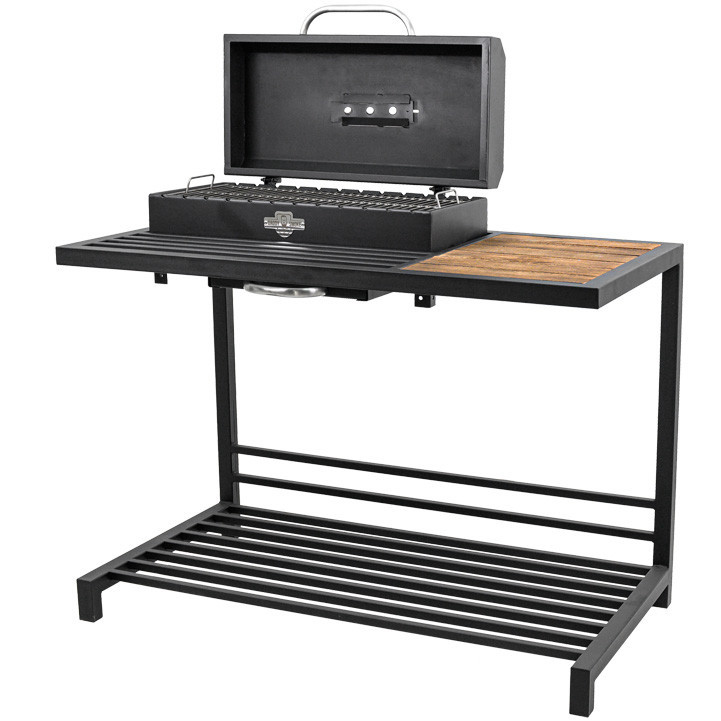 Мангал барбекю гриль BBQ desk Daddy Smoke на 12 шампурів Київ - фото 1