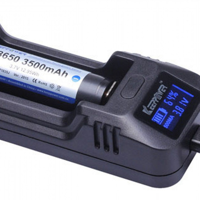 Зарядное устройство Keeppower L1 LCD USB (1А) для аккумуляторов Винница - изображение 11
