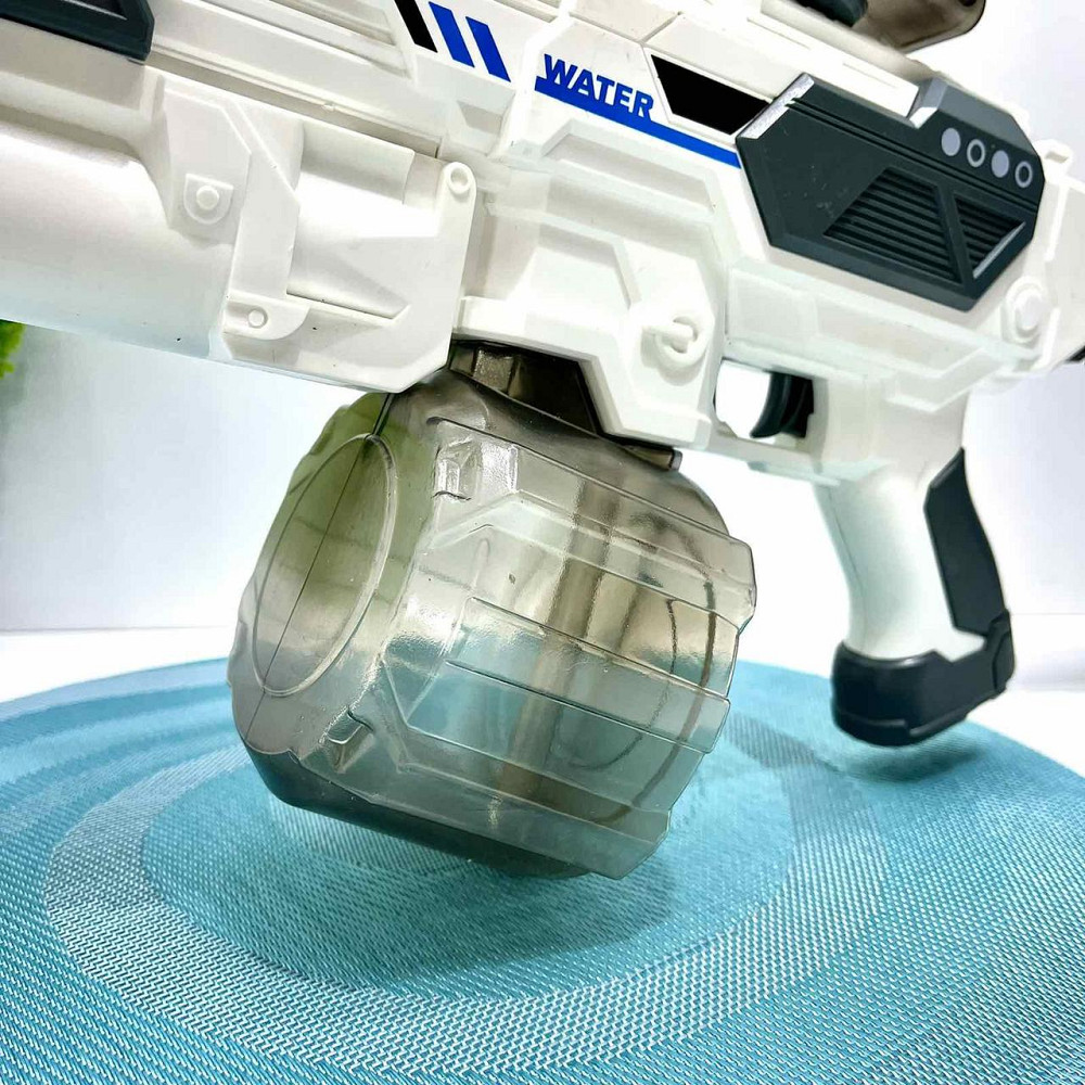 Автомат водний автоматичний та механічний принципи роботи 2 магазини акумулятор 7.4 Біло-сірий (KB 1291) Чернігів - фото 9