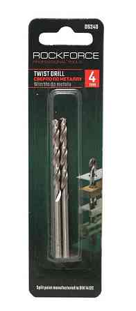Сверло по металлу 4.5мм HSS(2шт), в блистере ROCKFORCE RF-DS245 Одесса