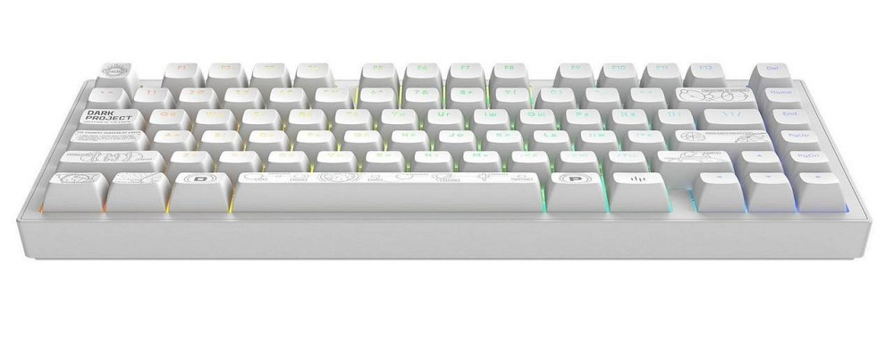 Клавіатура Dark Project ALU81 Terra Nova White (DPKB_NOVA_81_ANSI_WHITE_UA) ( Білий ) Харьков - изображение 3