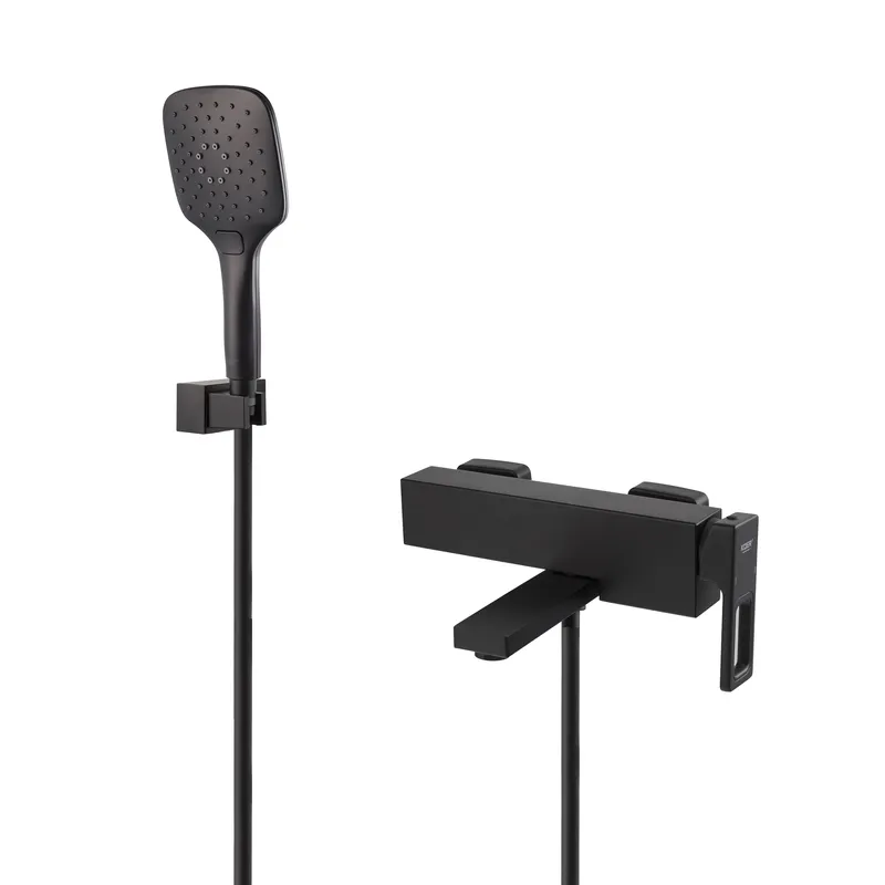 Змішувач для ванни з коротким виливом KOER KB-41009-05 (Колір чорний) (KR6018)   ( 28678 ) Харків - фото 1